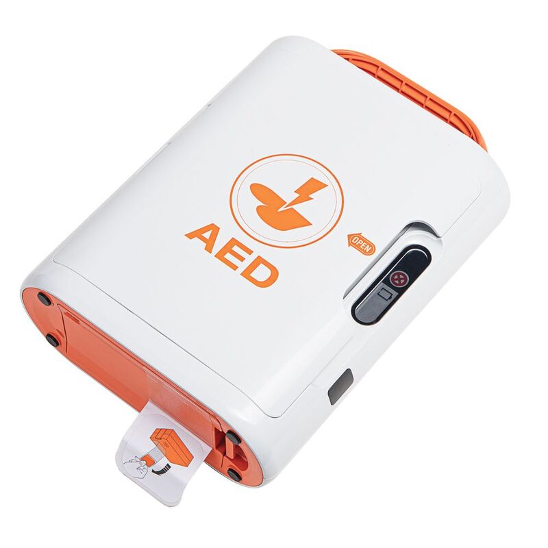 “玫迪納”自動體外心臟除顫器
​“MEDIANA” AEDHeartOn A16
許可證字號：衛部醫器輸字第035013號韓國製造自動體外心臟電擊去顫器Automated External Defibrillator，簡稱「AED」,AED電擊器,AED租賃,AED買斷,居家AED各種預算中我們提供完整計劃方案給您:AED租賃、AED買斷購買後，給予六大項售後服務維護管理承諾。包括AED教學使用及CPR急救技能教學及24小時服務電話等。全台灣全省AED在地服務，高雄厝AED短租購買買斷，台北AED、台中AED、桃園AED、新竹AED等花東南部